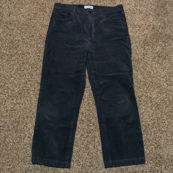 LOFT 2 pair The Straight High Rise Corduroy pants - Picture 8 of 10